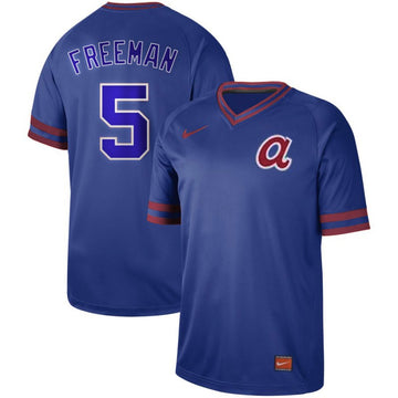 Freddie Freeman Atlanta Braves blue Legend jersey