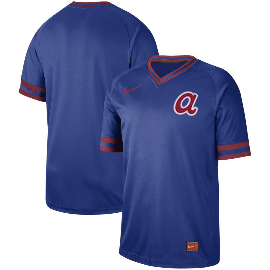 Custom Atlanta Braves blue Legend jersey