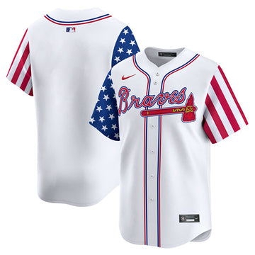Custom Atlanta Braves white jersey