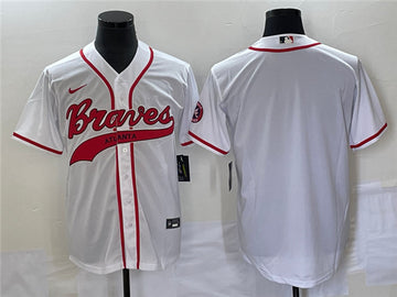 Custom Atlanta Braves white jersey
