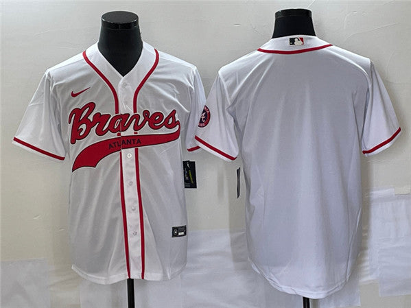 Custom Atlanta Braves white jersey