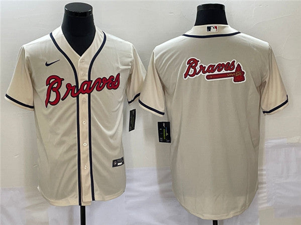 Atlanta Braves cream jersey