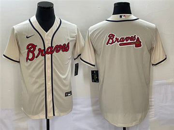 Atlanta Braves cream jersey