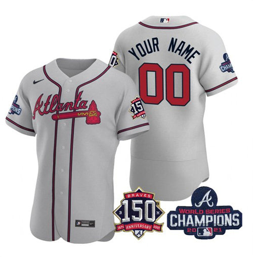 Atlanta Braves gray jersey