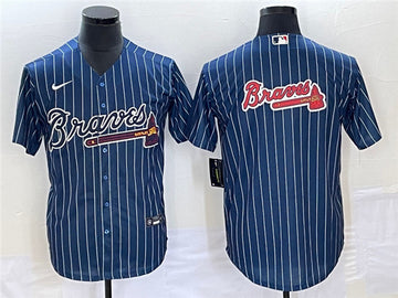 Atlanta Braves navy jersey