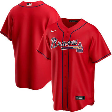 Atlanta Braves red jersey