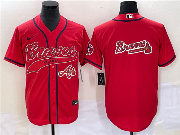 Atlanta Braves red jersey