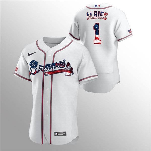 Atlanta Braves white jersey