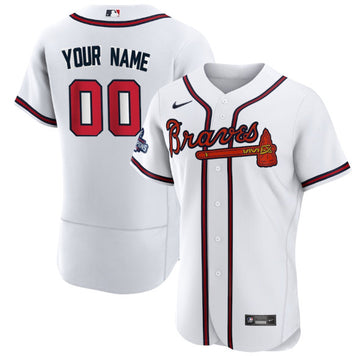 Atlanta Braves white jersey