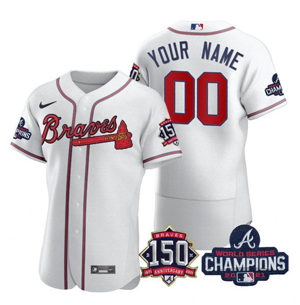 Atlanta Braves white jersey