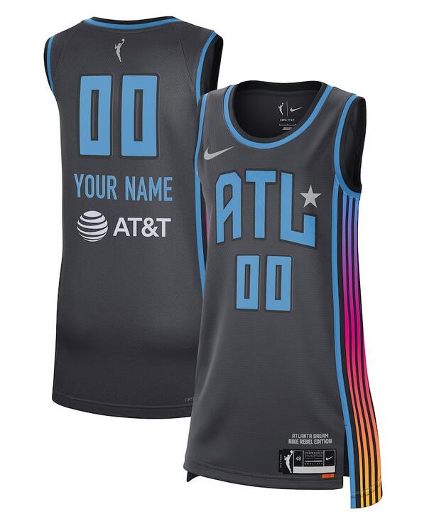Custom Atlanta Dream black jersey