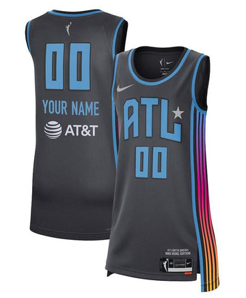 Custom Atlanta Dream black jersey