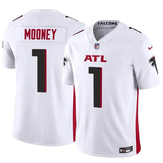 Atlanta Falcons #1 Darnell Mooney White 2024 FUSE Jersey