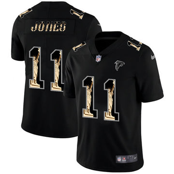 Atlanta Falcons #11 Julio Jones 2019 Black Statue Of Liberty Jersey