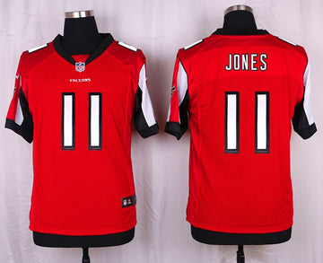 Atlanta Falcons #11 Julio Jones Red Team Color Elite Jersey