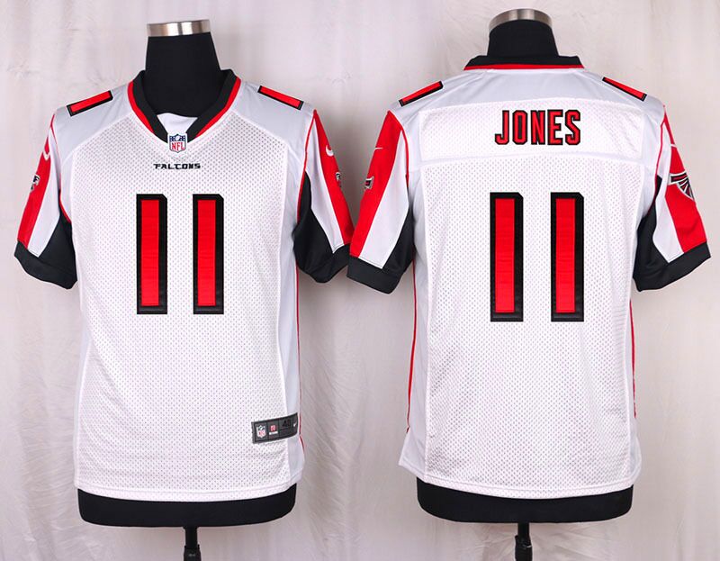 Atlanta Falcons #11 Julio Jones White Elite Jersey