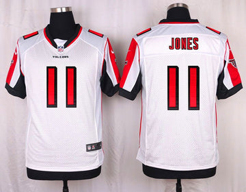 Atlanta Falcons #11 Julio Jones White Elite Jersey