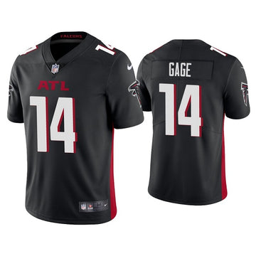 Atlanta Falcons #14 Russell Gage Black Jersey