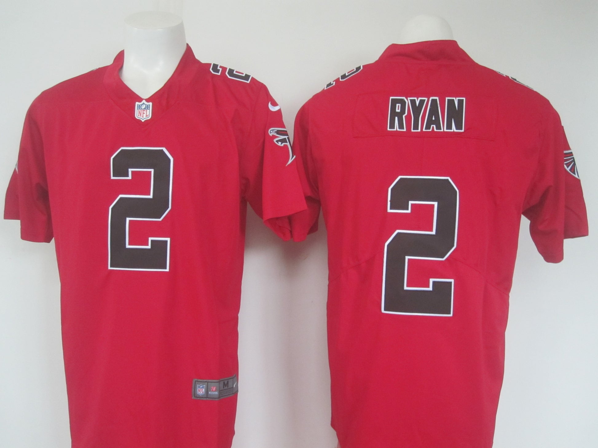Atlanta Falcons #2 Matt Ryan Red Rush Jersey