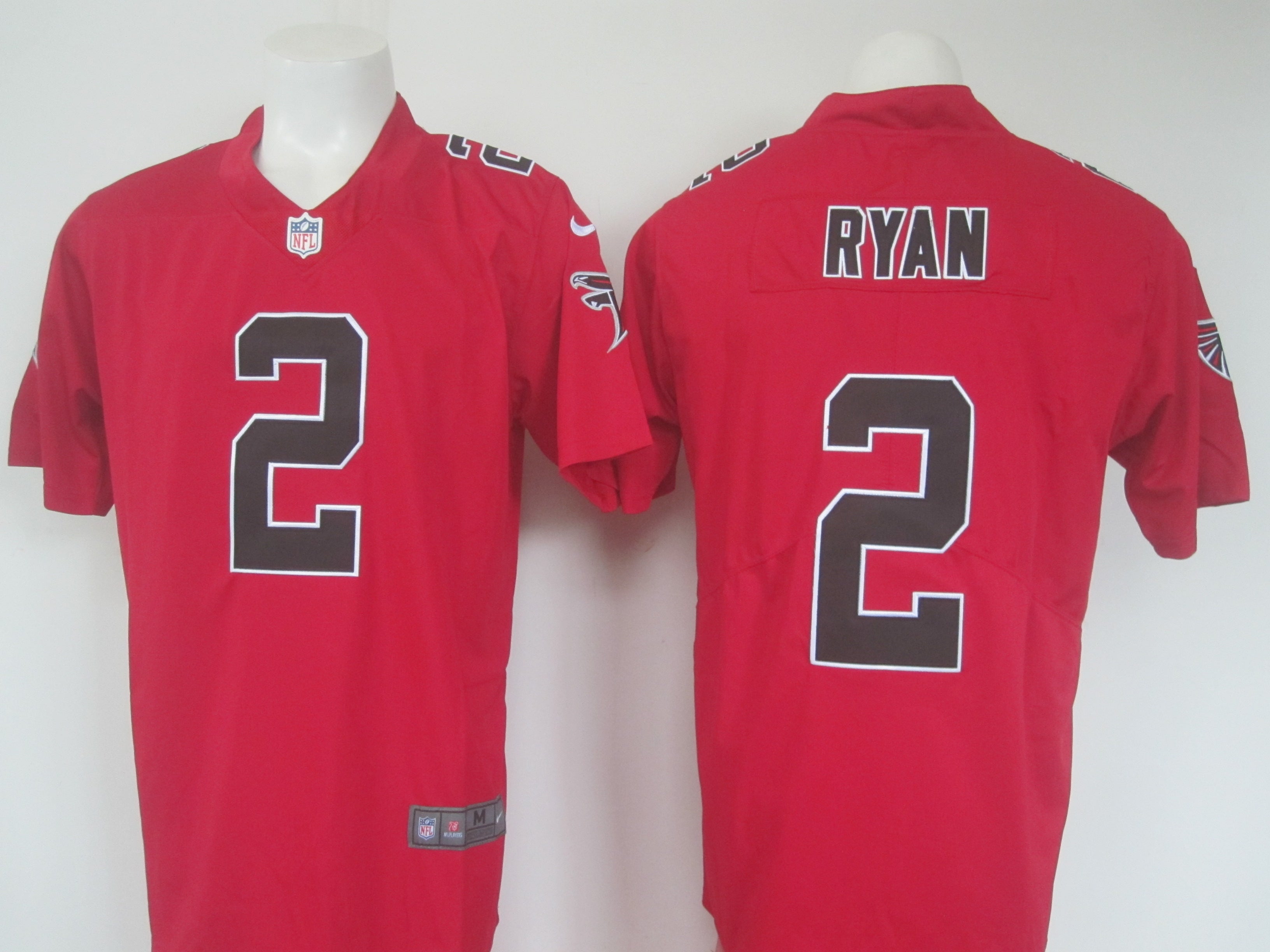 Atlanta Falcons #2 Matt Ryan Red Rush Jersey