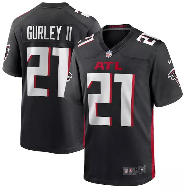 Atlanta Falcons #21 Todd Gurley II 2020 Black Jersey