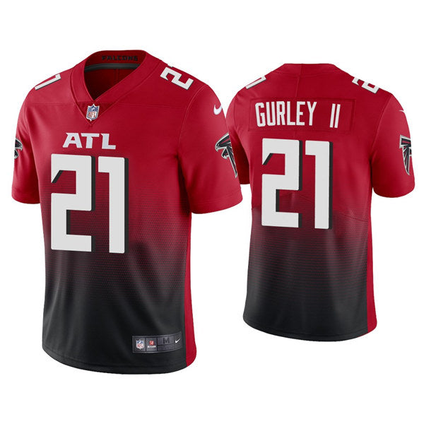 Atlanta Falcons #21 Todd Gurley II 2020 Red 2nd Alternate Jersey