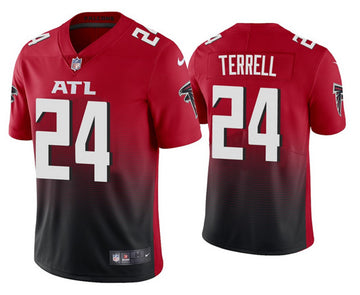 Atlanta Falcons #24 AJ Terrell 2020 Red Jersey