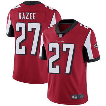 Atlanta Falcons #27 Damontae Kazee Red Jersey