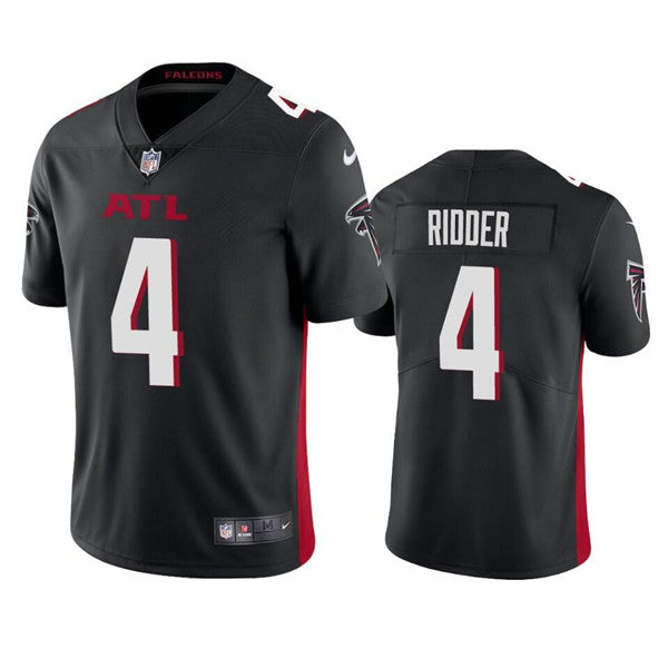 Atlanta Falcons #4 Desmond Ridder Black Jersey