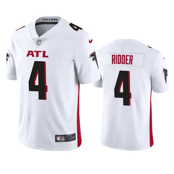 Atlanta Falcons #4 Desmond Ridder White Jersey