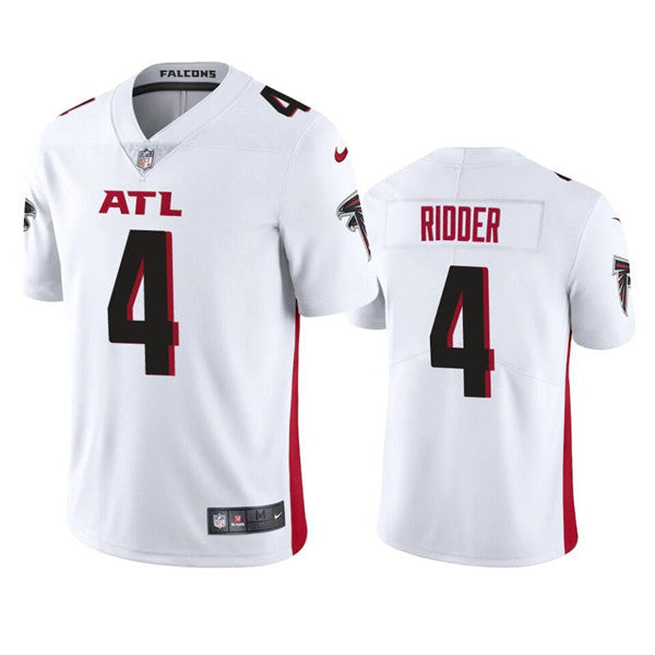 Atlanta Falcons #4 Desmond Ridder White Jersey