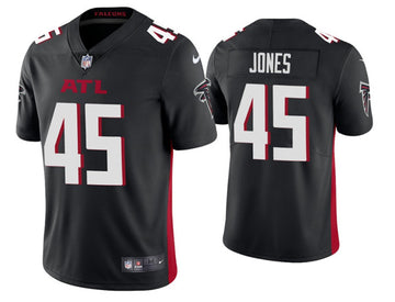 Atlanta Falcons #45 Deion Jones 2020 Black Jersey