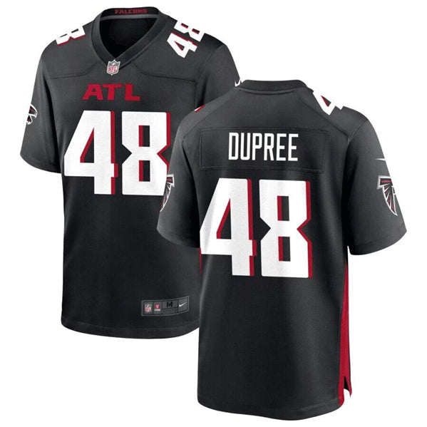 Atlanta Falcons #48 Bud Dupree Black Game Jersey