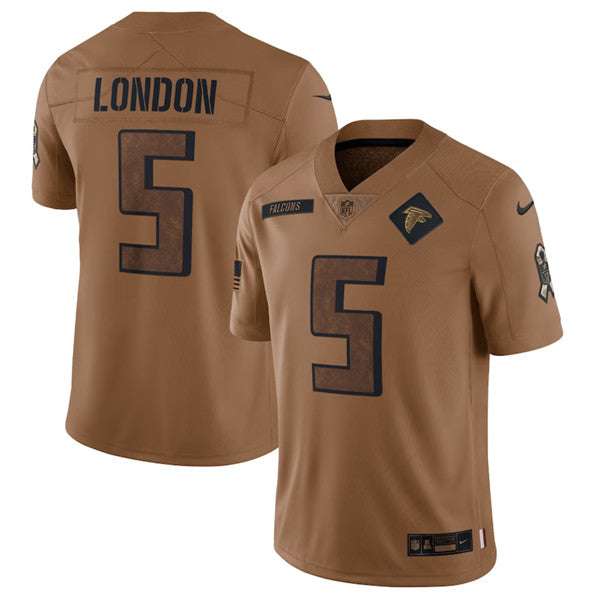 Drake London Atlanta Falcons brown jersey