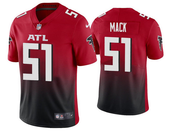 Atlanta Falcons #51 Alex Mack 2020 Red Jersey
