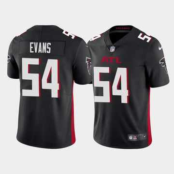 Rashaan Evans Atlanta Falcons black jersey