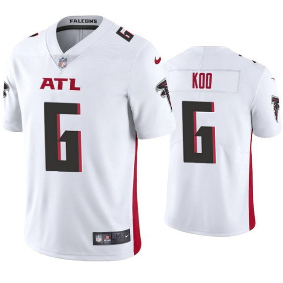 Atlanta Falcons #6 Younghoe Koo New White Jersey