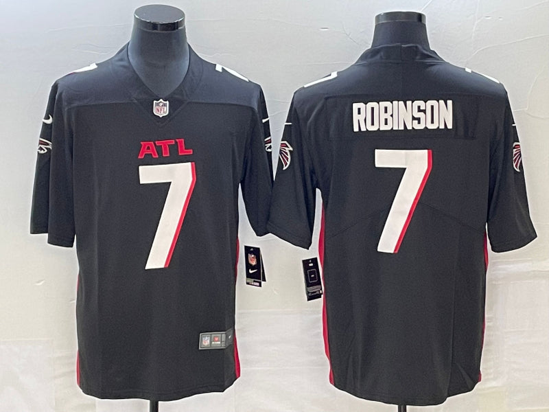 Bijan Robinson Atlanta Falcons black jersey