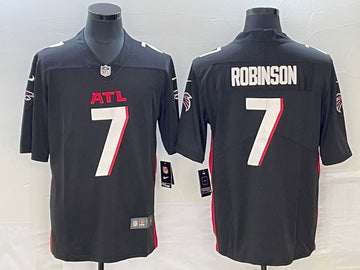 Bijan Robinson Atlanta Falcons black jersey