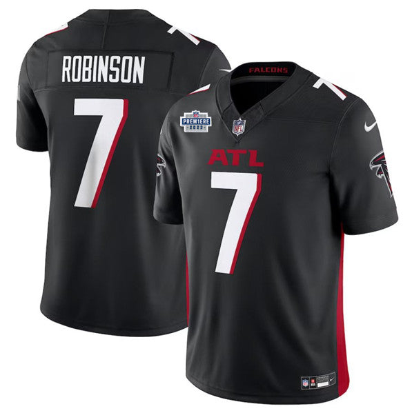 Bijan Robinson Atlanta Falcons black FUSE jersey