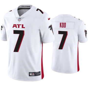 Atlanta Falcons #7 Younghoe Koo New White Jersey