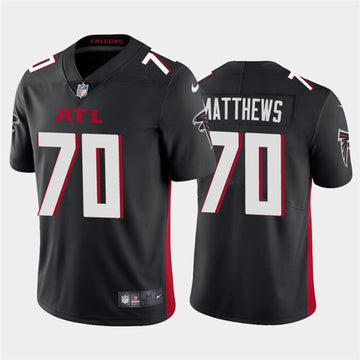 Atlanta Falcons #70 Jake Matthews 2020 Black Jersey