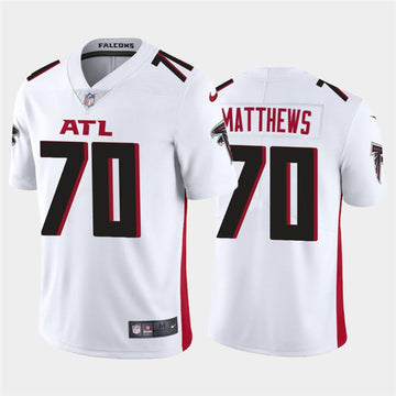 Atlanta Falcons #70 Jake Matthews 2020 White Jersey