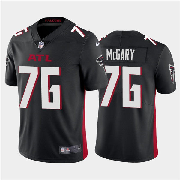 Atlanta Falcons #76 Kaleb McGary 2020 Black Jersey