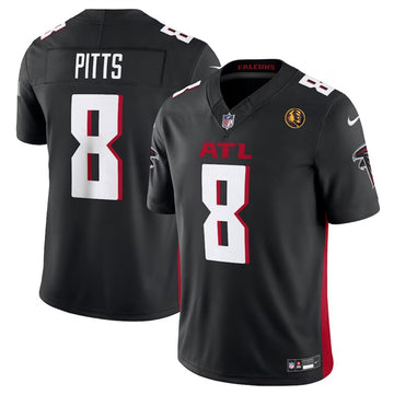 Kyle Pitts Atlanta Falcons black FUSE jersey