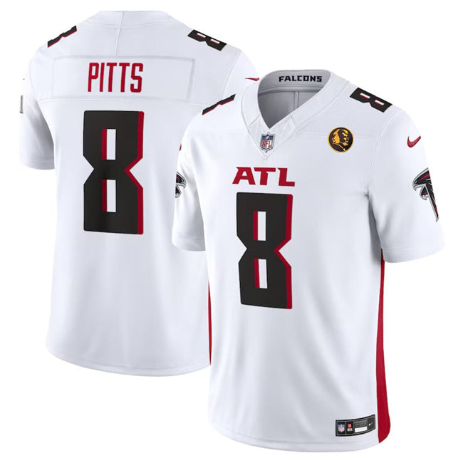 Kyle Pitts Atlanta Falcons white FUSE jersey