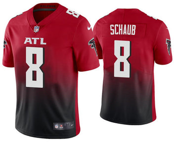 Atlanta Falcons #8 Matt Schaub 2020 Red Jersey