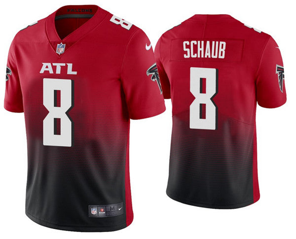 Atlanta Falcons #8 Matt Schaub 2020 Red Jersey