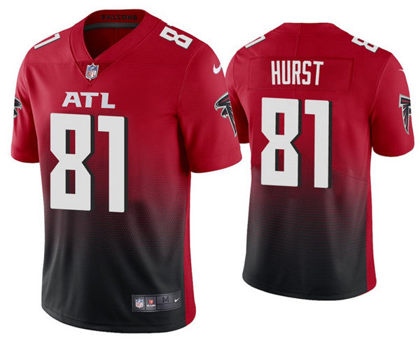 Atlanta Falcons #81 Hayden Hurst 2020 Red Jersey