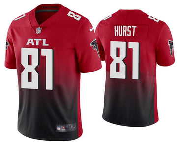 Atlanta Falcons #81 Hayden Hurst 2020 Red Jersey